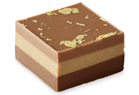 Striped Hazelnut Gianduja