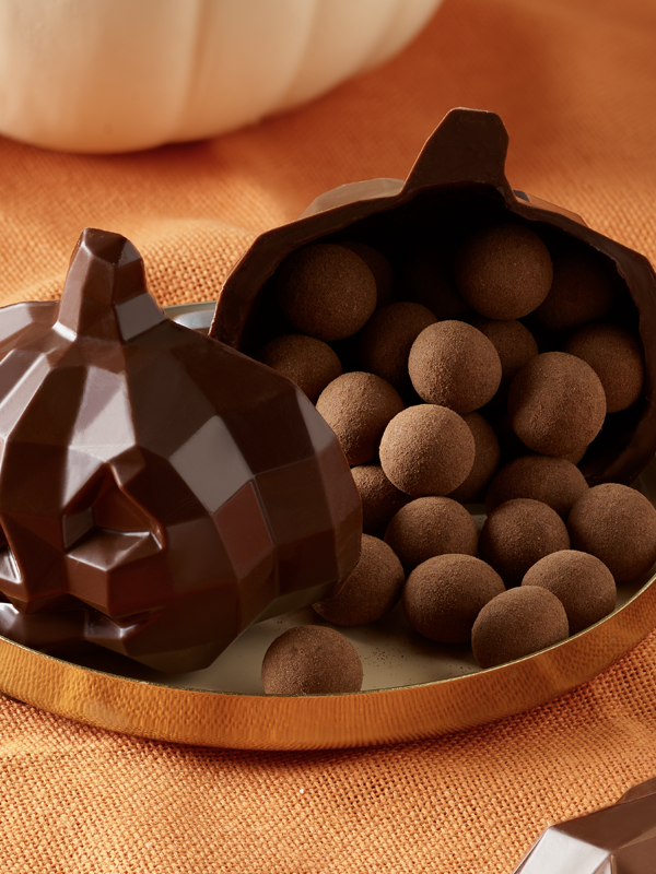 Chocolate Jack-o'-Lantern
