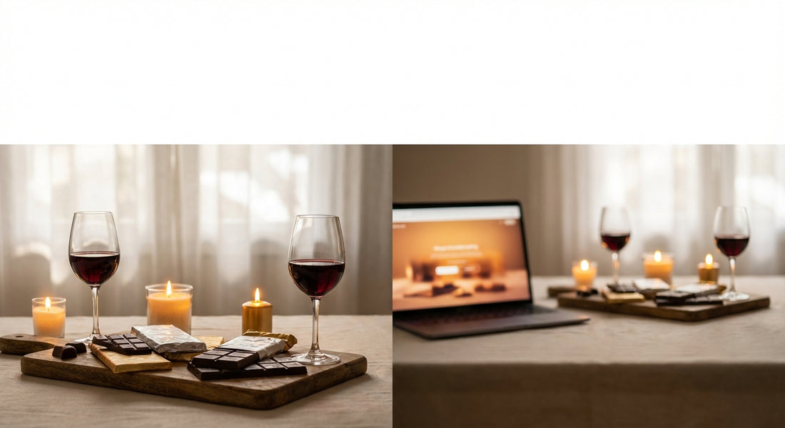 Can Virtual Valentine Chocolate Tasting Feel Intimate?