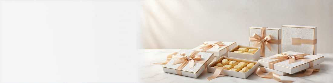 White Chocolate Boxes: Sweet