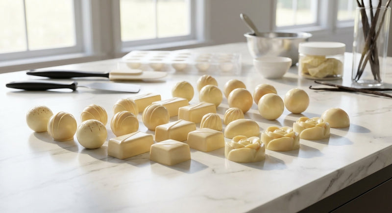 Sweet and Creamy White Chocolate Confections