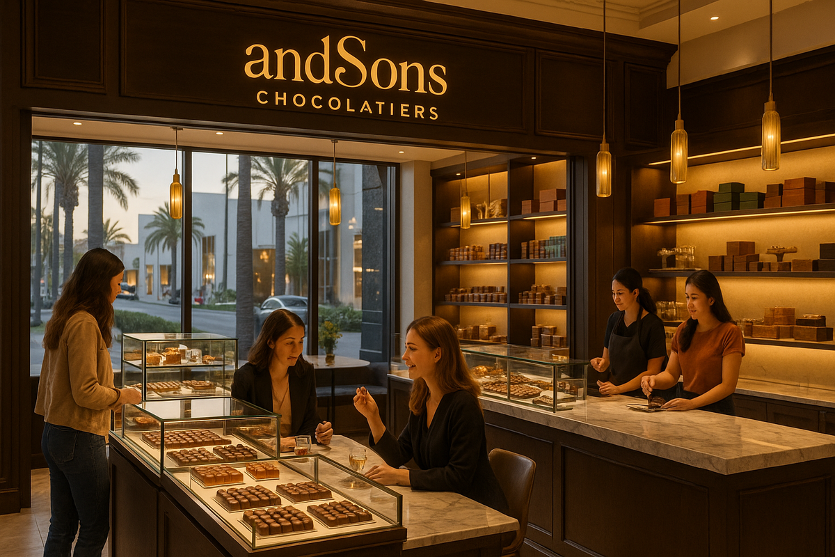Exploring the Sweet Side of Beverly Hills: The Best Chocolate Experience Awaits at andSons Chocolatiers